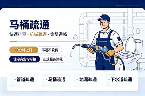北海马桶疏通
