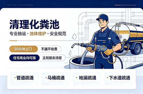 北海清理化粪池